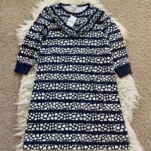 NWT J.Crew Crewcuts girls heart print dress 10